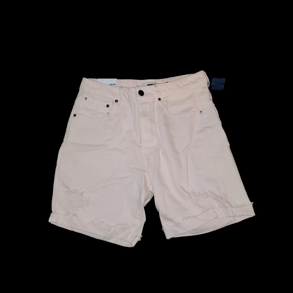 NWT Pastel Pink Highwaisted Button Fly Shorts